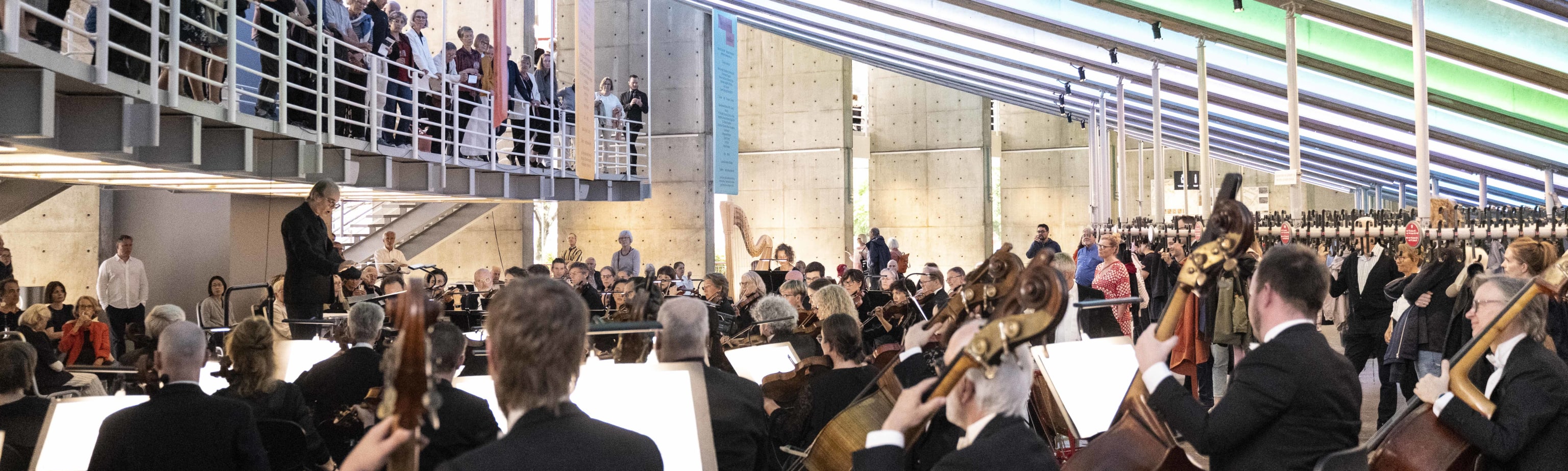 Symfoni for hele Grieghallen m/Griegs a-mollkonsert. Foto: Thor Brødreskift